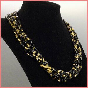 Elegant Torsade Choker, b&g